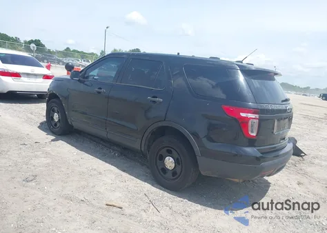 2014 Ford Police Interceptor из США, поврежденный, VIN 1FM5K8AR9EGC60953